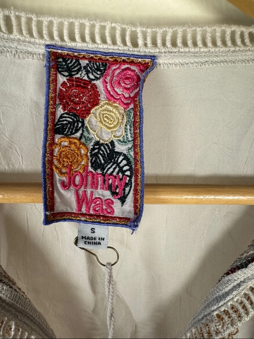 Johnny Was Paulina Shirt in Eli Women’s Small NWT‎ *marked SAMPLE* see photos - Picture 3 of 10